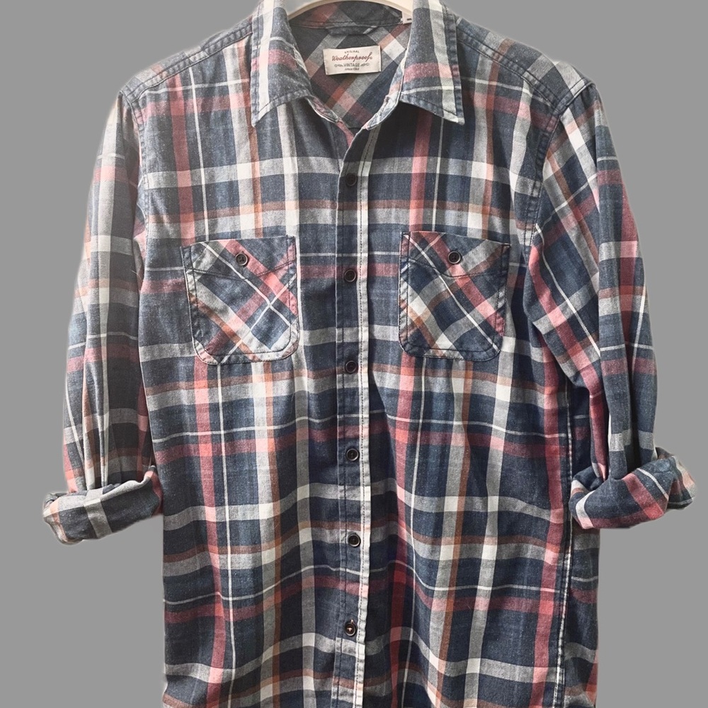 Mens medium Weatherproof button down